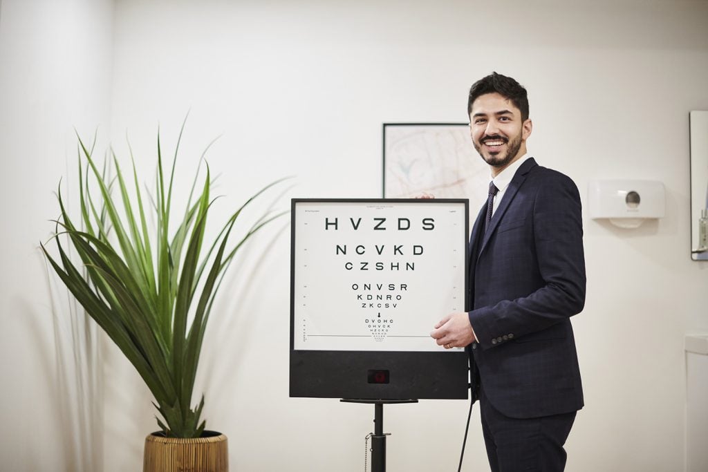 perscription to become legally blind