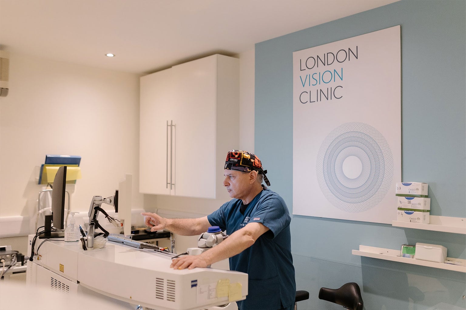 surgeon-checking-results